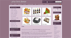 Desktop Screenshot of cadouripentruromania.com